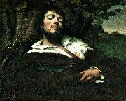 Gustave Courbet The Wounded Man Spain oil painting artist